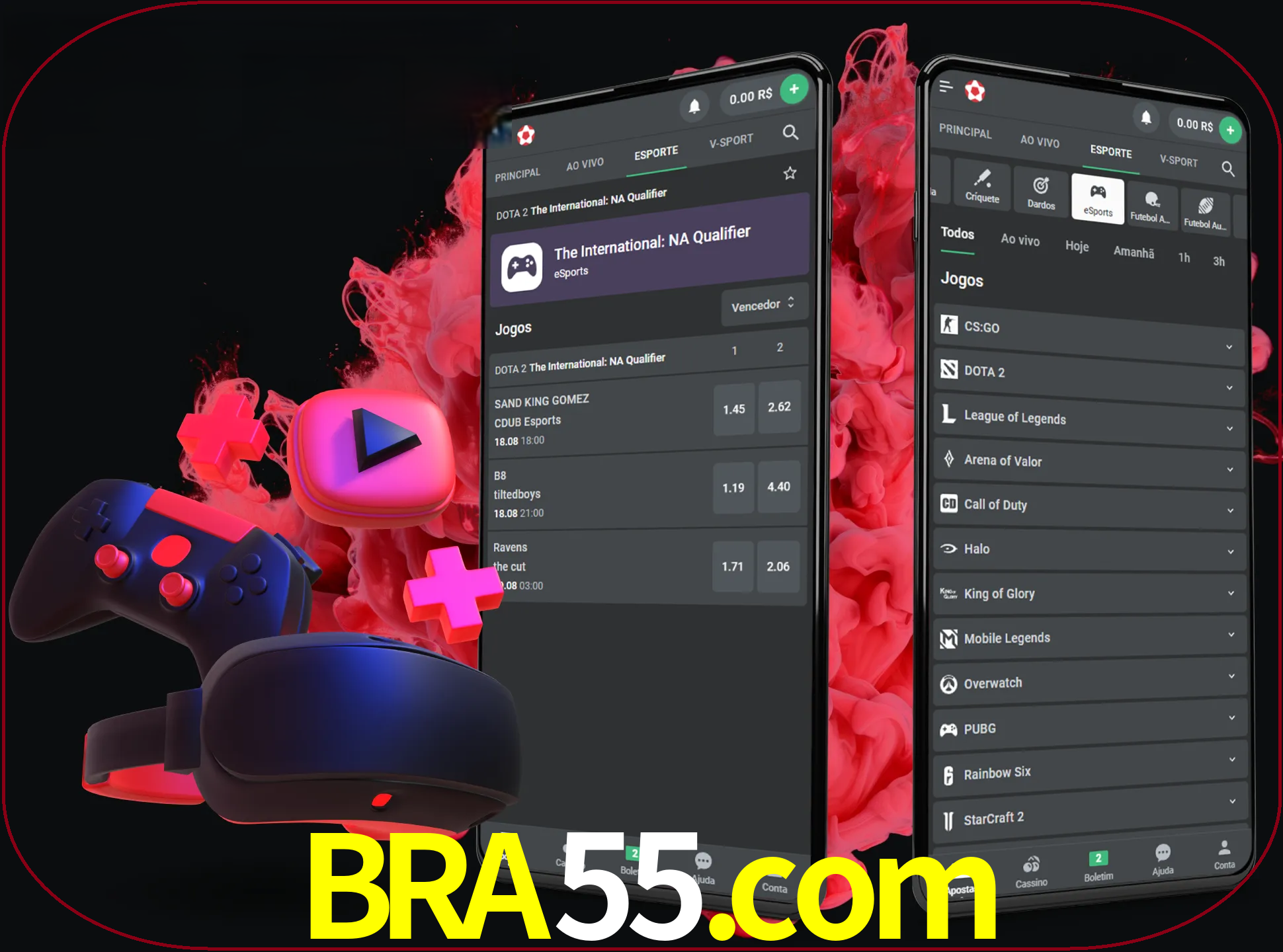 Para ter a aplicação móvel bra55 no seu smartphone, basta descarregar o ficheiro apk e seguir as instruções.