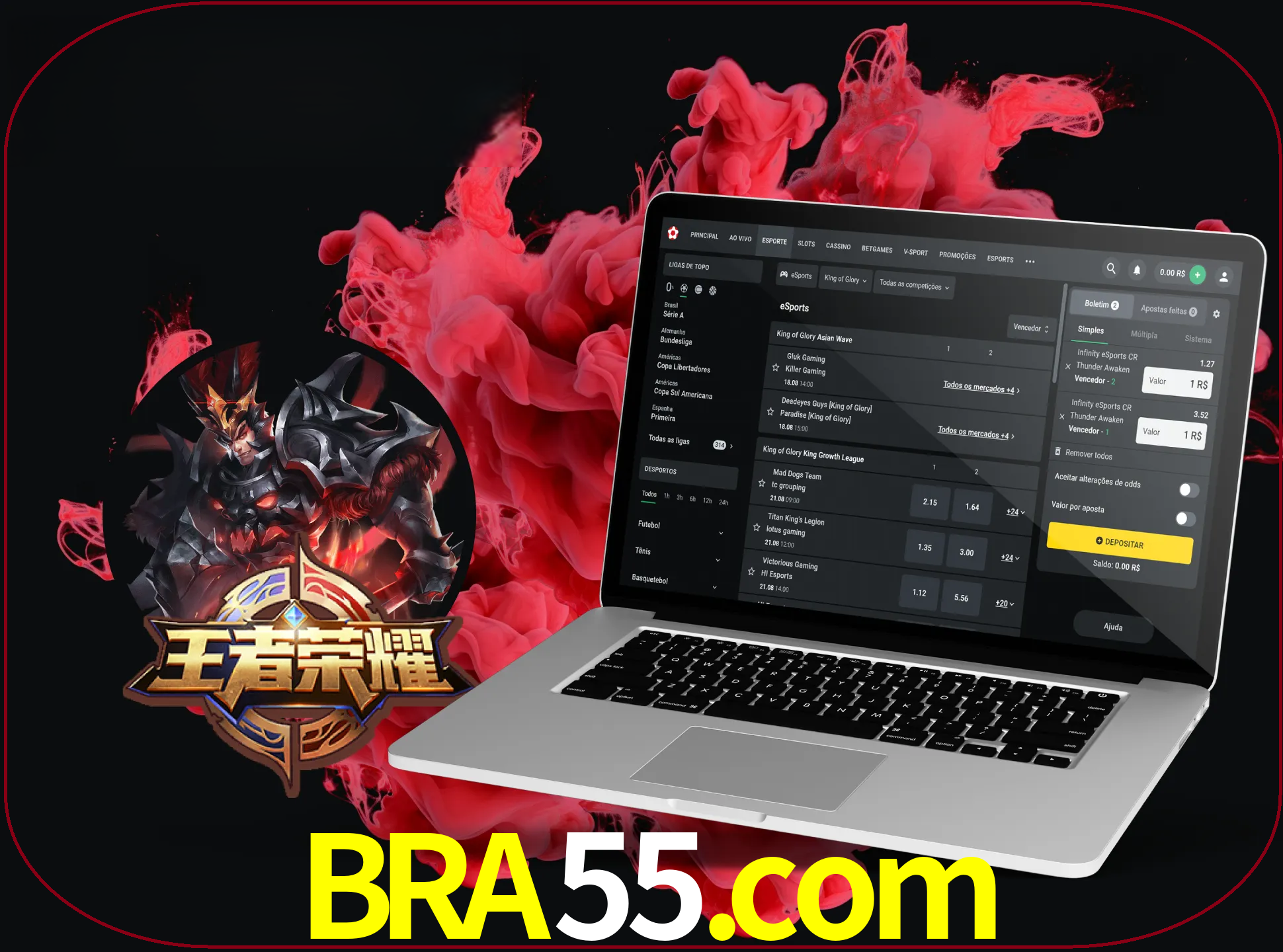 Um jogo global que conquistou os corações dos utilizadores de todo o mundo e que foi desenvolvido na China está disponível no bra55.