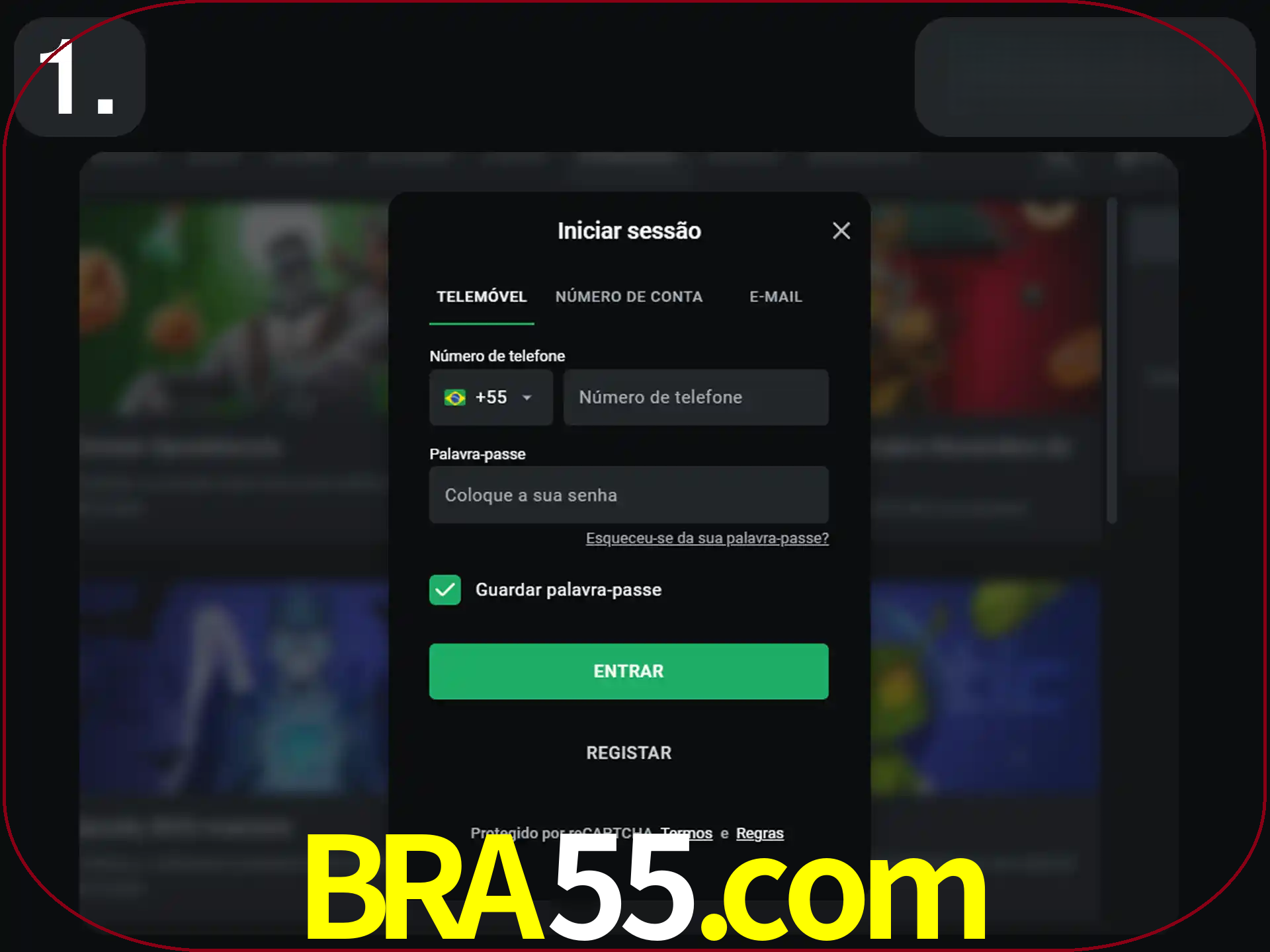 Acesse o site.